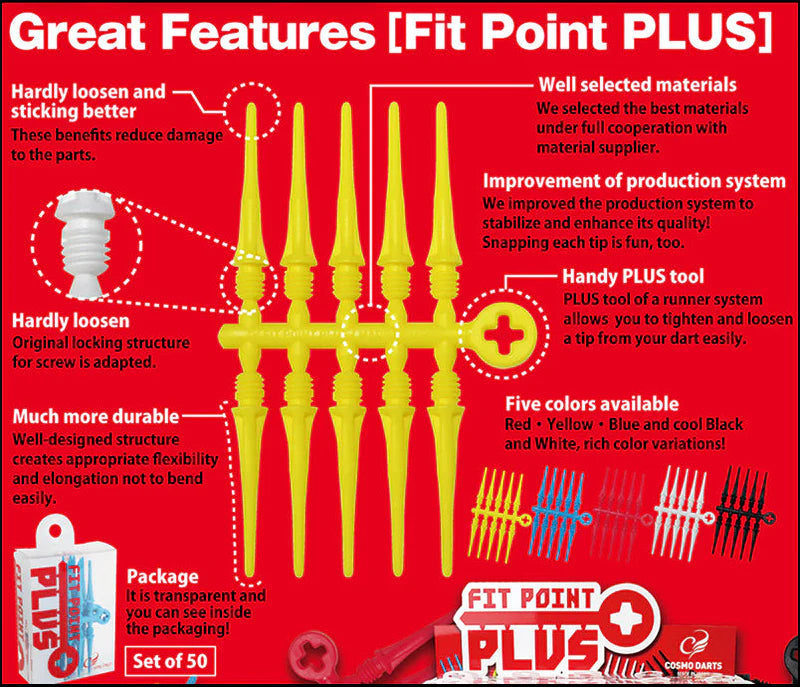 Fit Point Plus 50ct Red
