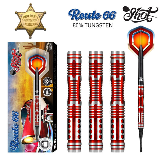 Shot! Americana Route 66 Soft Tip 80% Tungsten