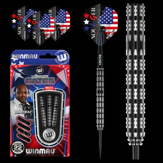 WINMAU LEONARD GATES 22G STEEL TIP