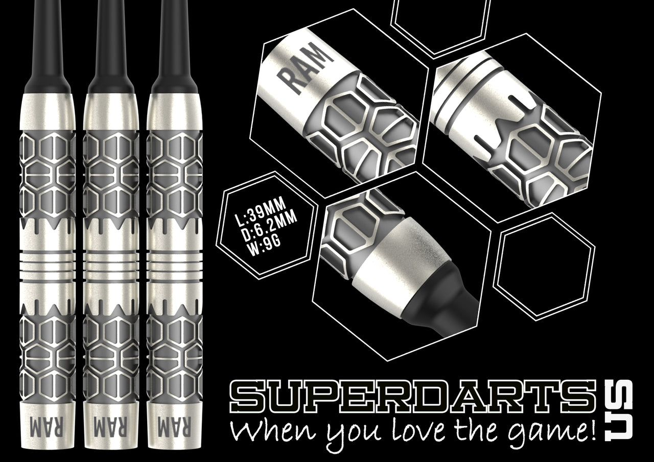 SUPERDARTS "Ram Guevara Jr." 9G Soft tip