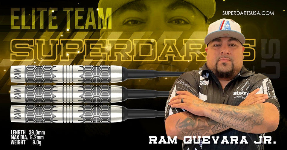 SUPERDARTS "Ram Guevara Jr." 9G Soft tip