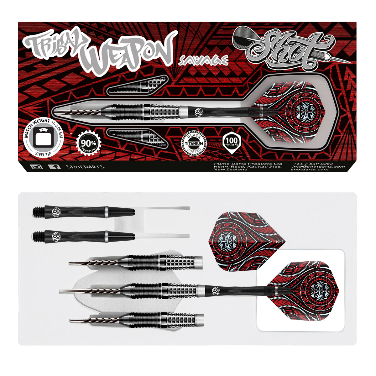 Shot! Tribal Weapon Savage 90% - Steel Tip